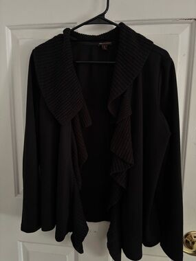 Dana Buchman Black Cardigan